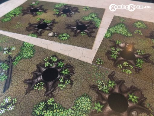 Forest Hex Grid Terrain Tiles Set #1