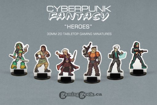 PPM1013 Cyberpunk-Fantasy Heroes
