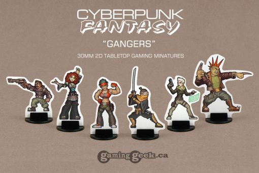 PPM1016 Cyberpunk-Fantasy Gangers