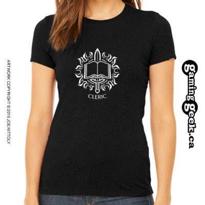 Cleric Fantasy RPG T-Shirt, Women's