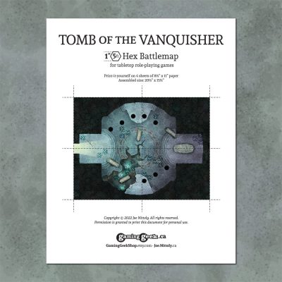 Tomb of the Vanquisher Battle Map
