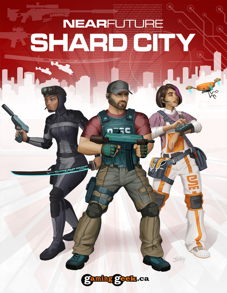 NearFuture Shard City cover illustration
