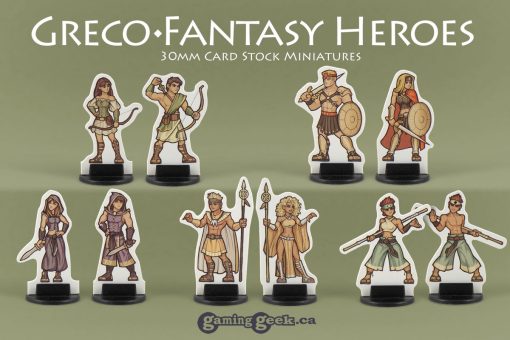 Greco-Fantasy Heroes Frontsiders