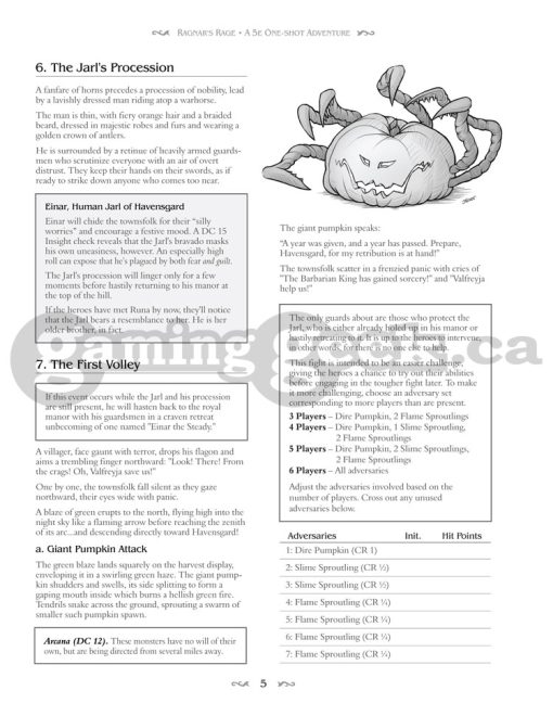 Ragnar's Rage, page 5 preview