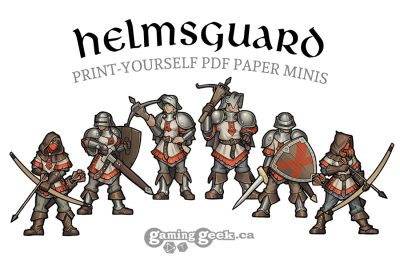 Helmsguard PDF Paper Minis