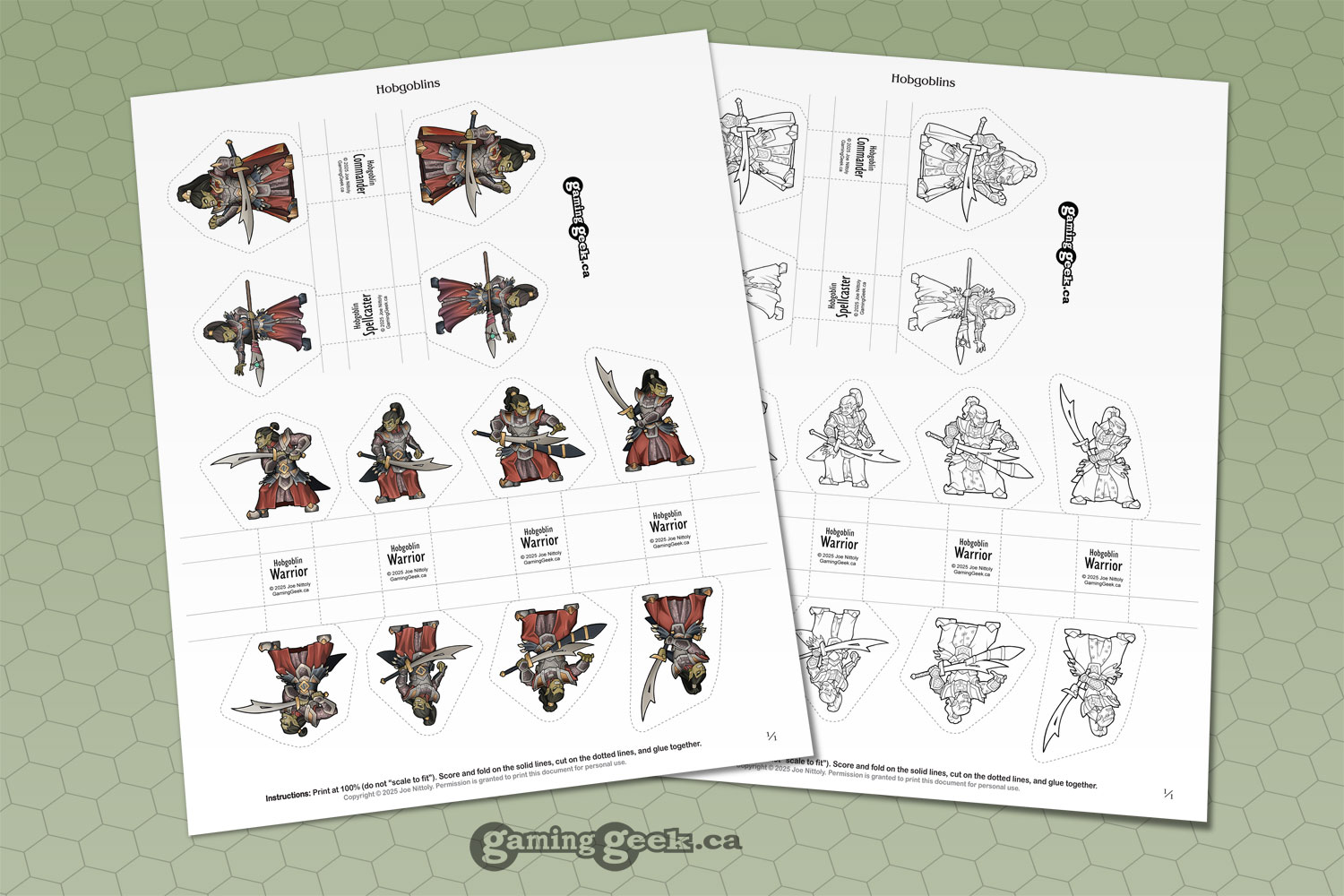 Hobgoblins PDF Minis