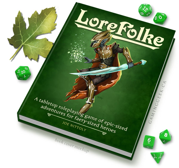 [LoreFolke book cover mockup]